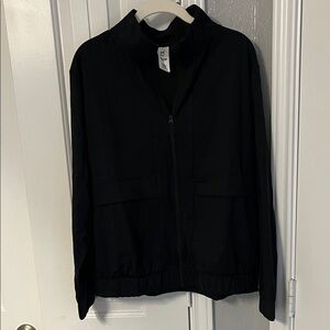 Women's Black Bomber Travel Jacket